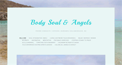 Desktop Screenshot of bodysoulandangels.com